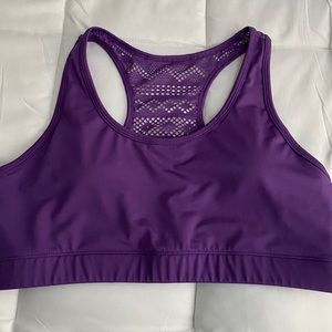 ZYIA Purple Bomber Bra
